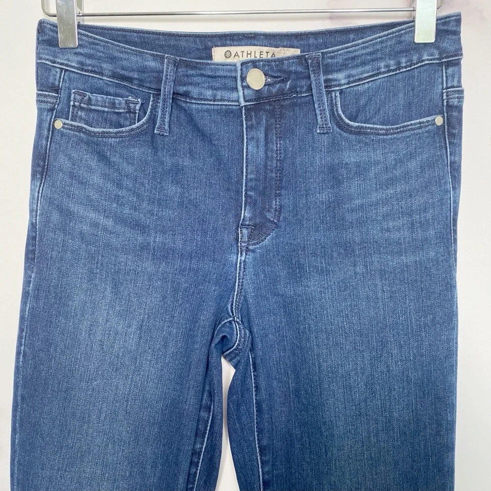 Athleta Sculptek Skinny Jean in Dark Wash - Picture 3 of 10